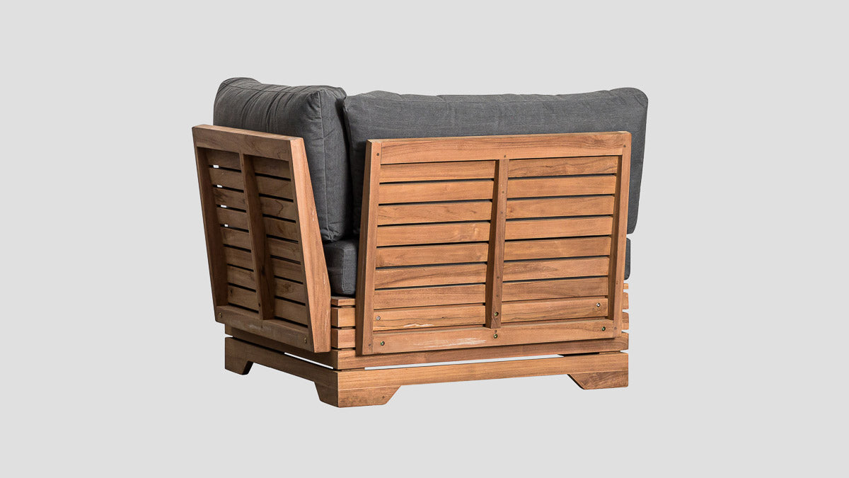 modular outdoor sofa section