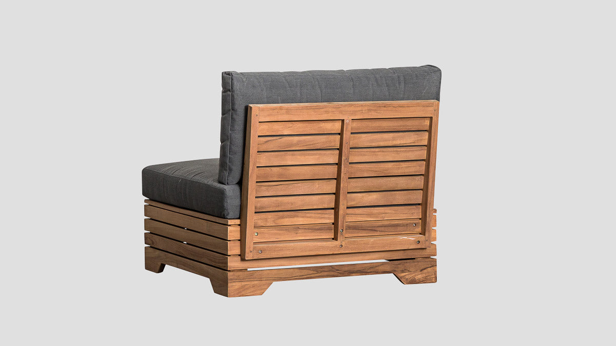 modular outdoor sofa section