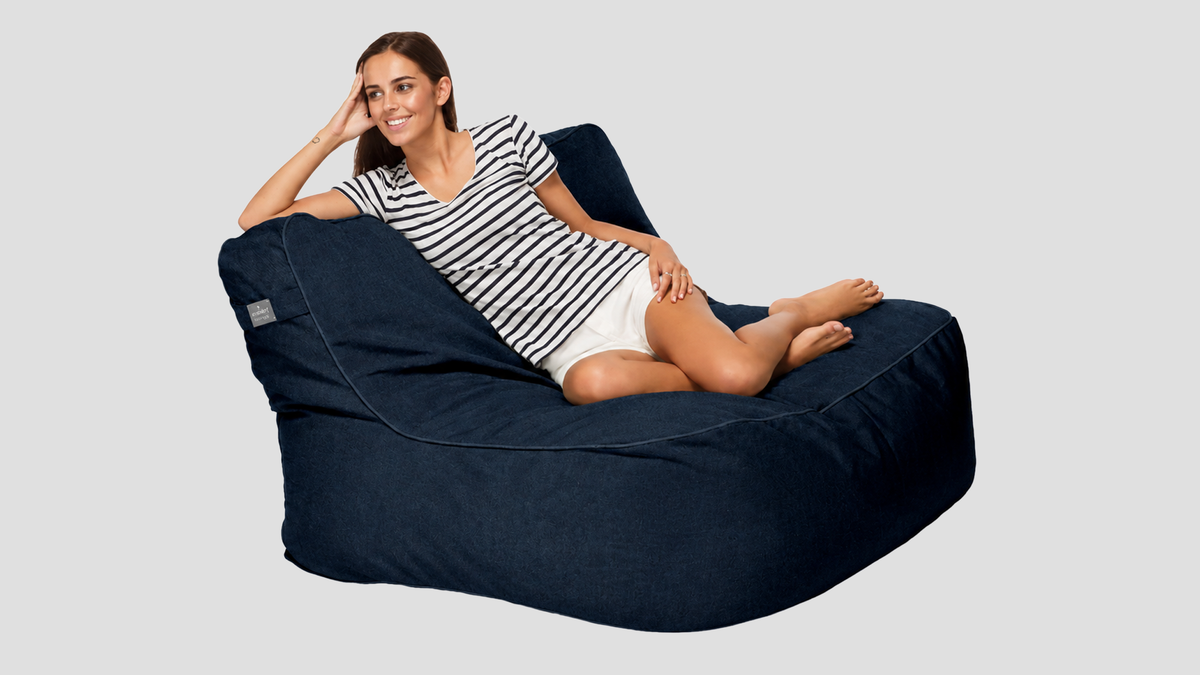 Isla Chair Luxe Indigo, 1100 x 1100 x 750 mm