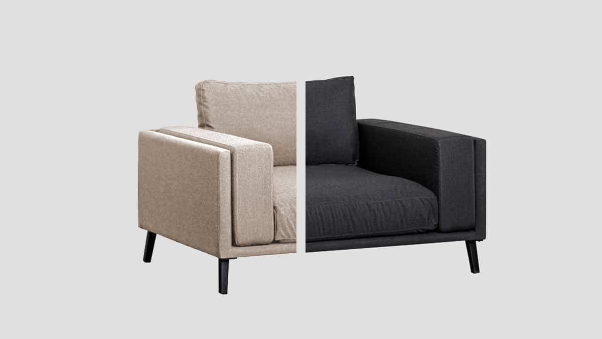 modular outdoor sofa section