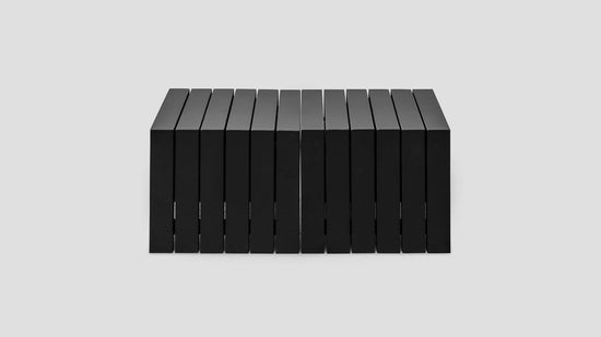 Outdoor Furniture NZ - Matakana Coffee Table Black Front