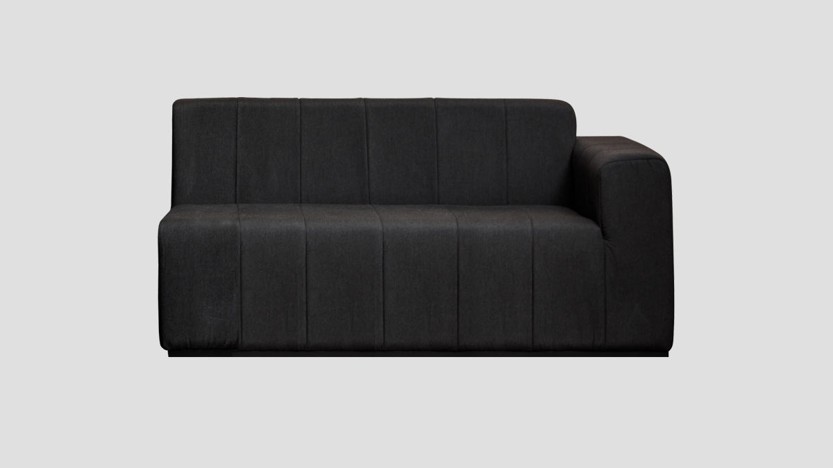 modular outdoor sofa left arm section