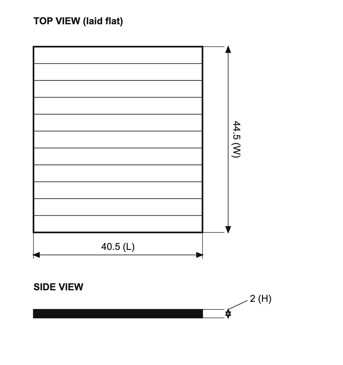 Product Dimensions