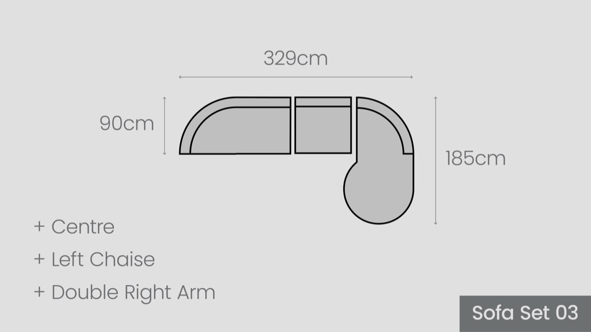 Cambridge Sofa Set 03