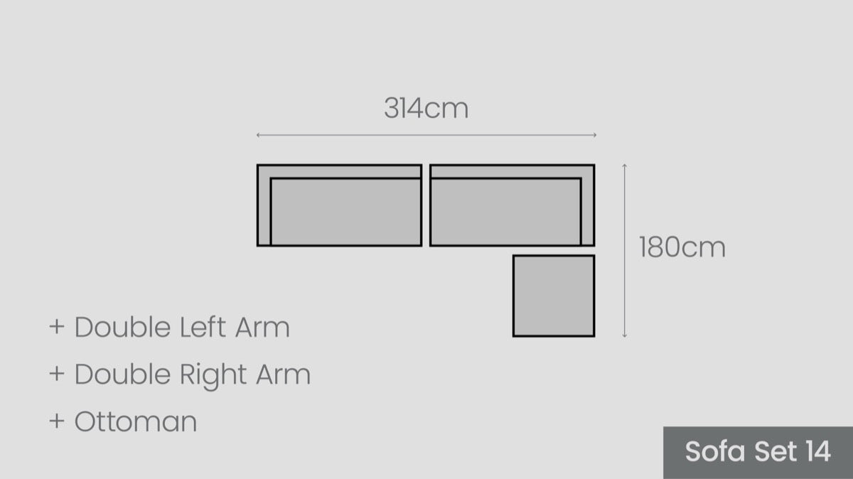 Matakana Sofa Set 14