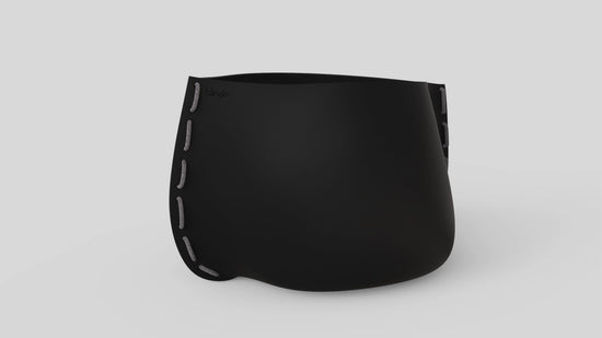 Stitch 100 Plant Pot Graphite Grey