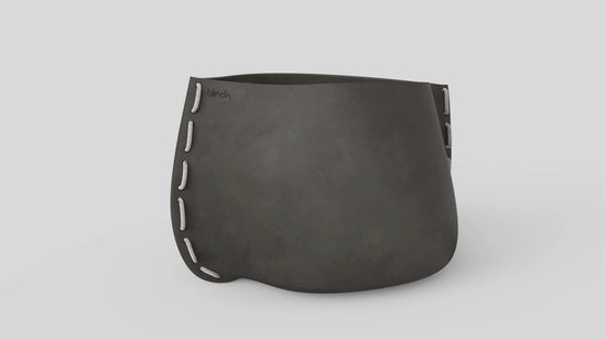 Stitch 100 Plant Pot Natural White