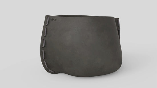 Stitch 125 Plant Pot Natural Grey