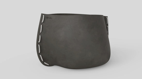 Stitch 125 Plant Pot Natural White