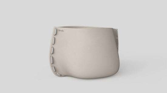 Stitch 75 Plant Pot Bone White