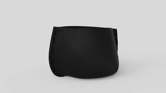Stitch 75 Plant Pot Graphite Black