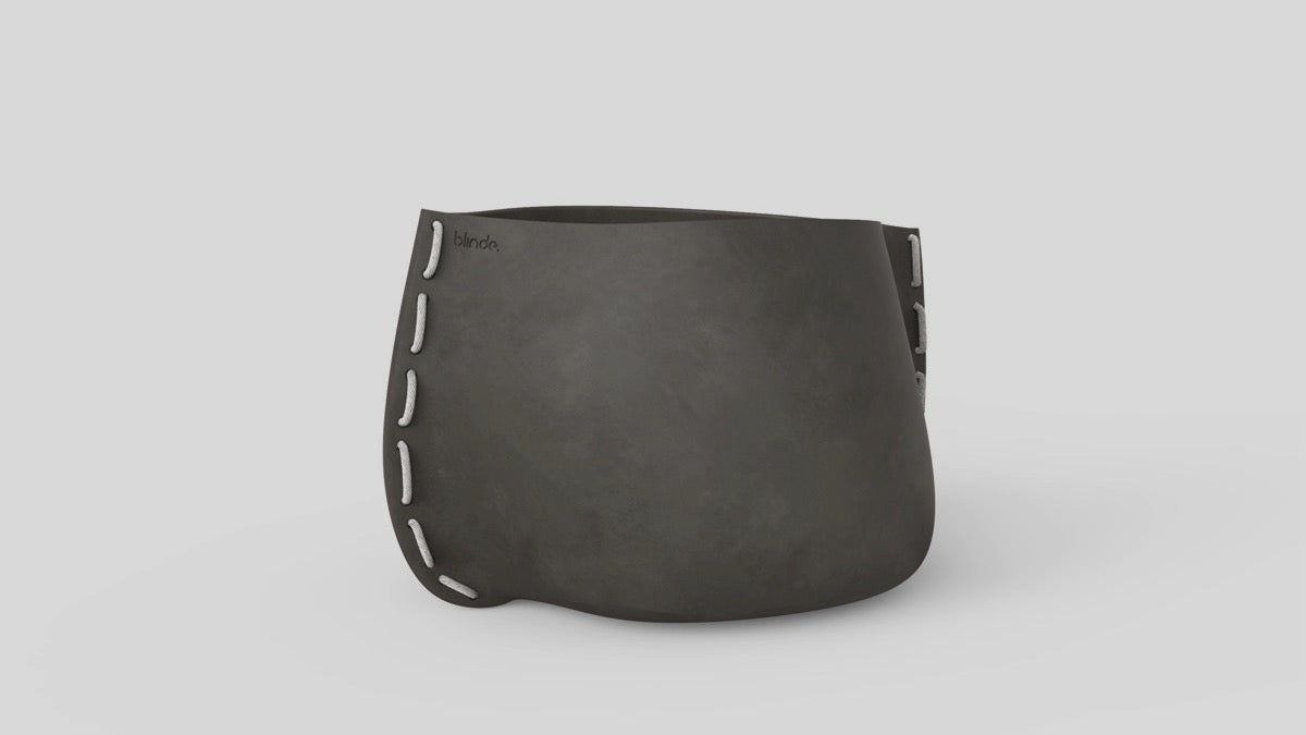 Stitch 75 Plant Pot Natural White