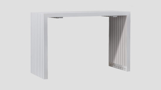 Viaduct Bar Table White