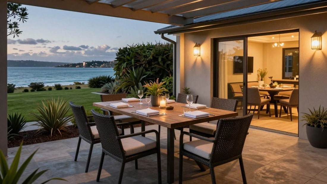 How to choose outdoor dining sets NZ homeowners can enjoy year-round