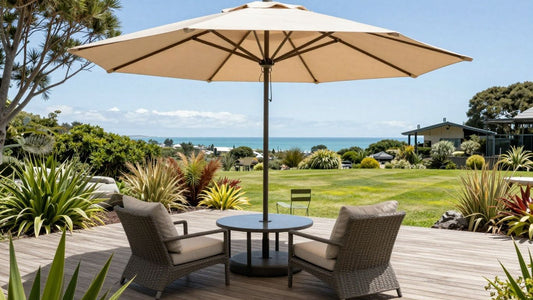 Outdoor umbrellas NZ: how to choose the right shade for your space