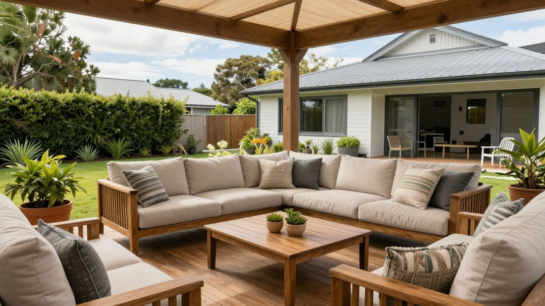 How to choose the right outdoor sofa set for your space