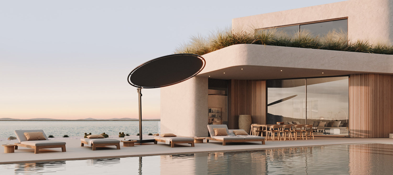 Designer Outdoor Umbrella Range
