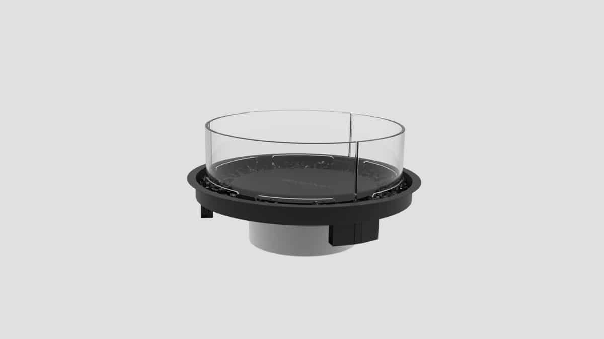 AB8 Silicone Burner Cover Installed Round