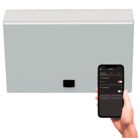 Bromic Affinity Smart-Heat On/Off Controller — 5 channel model, 500 × 340 × 202 mm