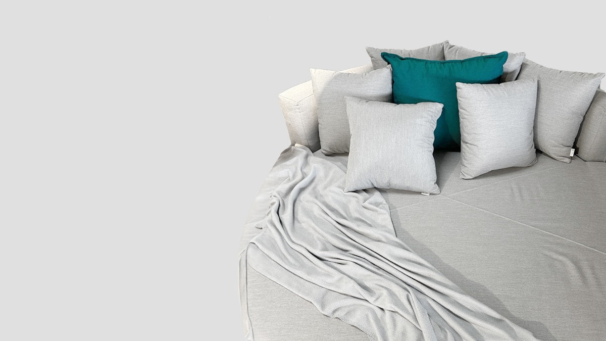 Alexandra Daybed Light Grey Top