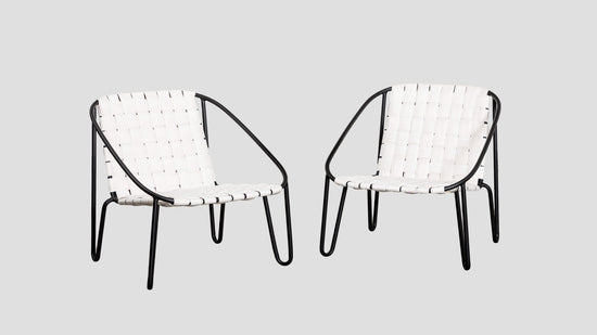 Arrowtown Chair Black Marble