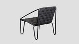 Arrowtown Chair Black Sooty Back