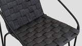 Arrowtown Chair Black Sooty Closeup