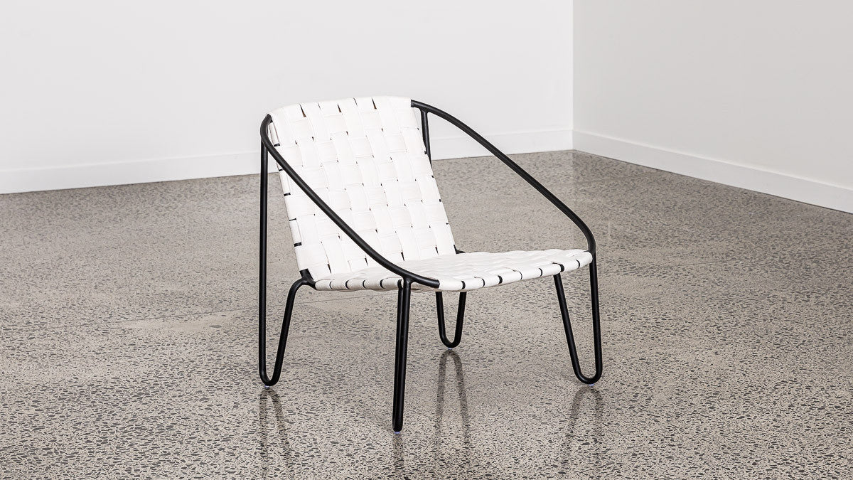 Outdoor Furniture NZ - Arrowtown Chair Marble Angle