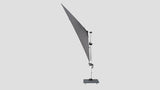 Aspen Cantilever Umbrella Charcoal Grey 3