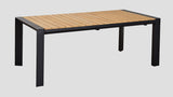 Avon Extension Table Black Teak 200