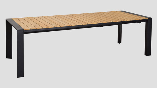 Avon Extension Table Black Teak 250