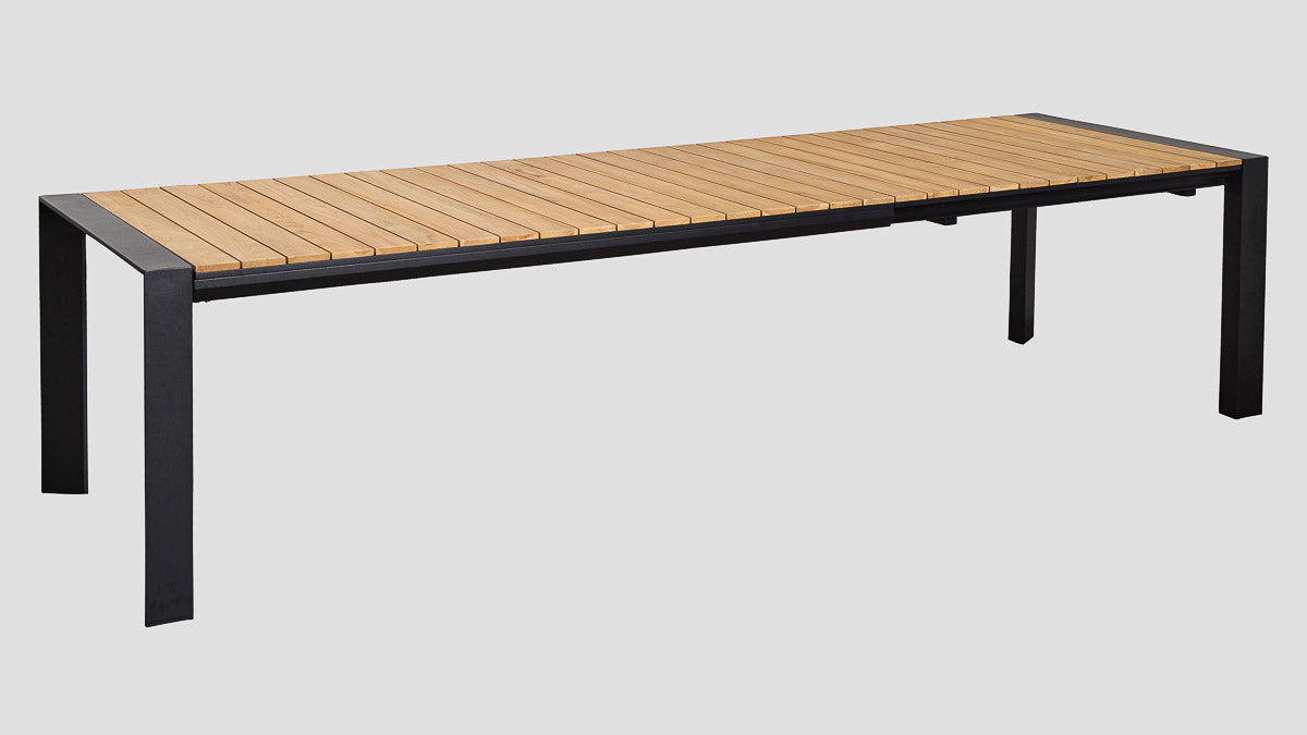 Avon Extension Table Black Teak 300