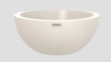 Barcelona 750 Ivory Bowl Planter — outdoor planters from Design Concepts NZ