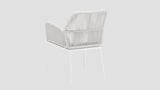Belmont Dining Chair White Rear