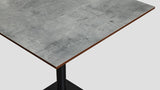 Bluff HPL Bistro Table Square Closeup