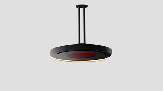 Bromic Eclipse Smart-heat Electric Heater On LED Twin Pole