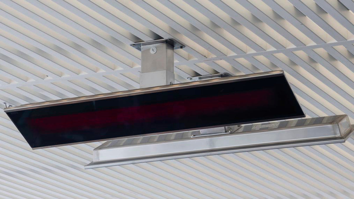 Bromic Platinum Smart-heat Electric Heater Black Closeup