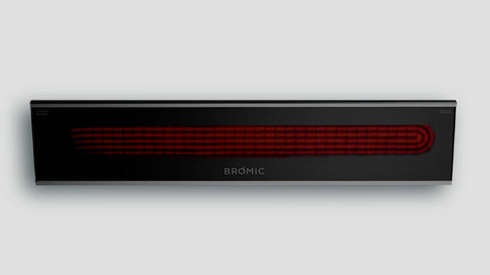 Bromic Platinum Smart-heat Electric Heater Black On