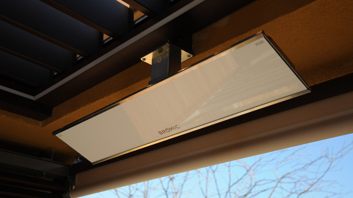 Bromic Platinum Smart-heat Electric Heater White Closeup