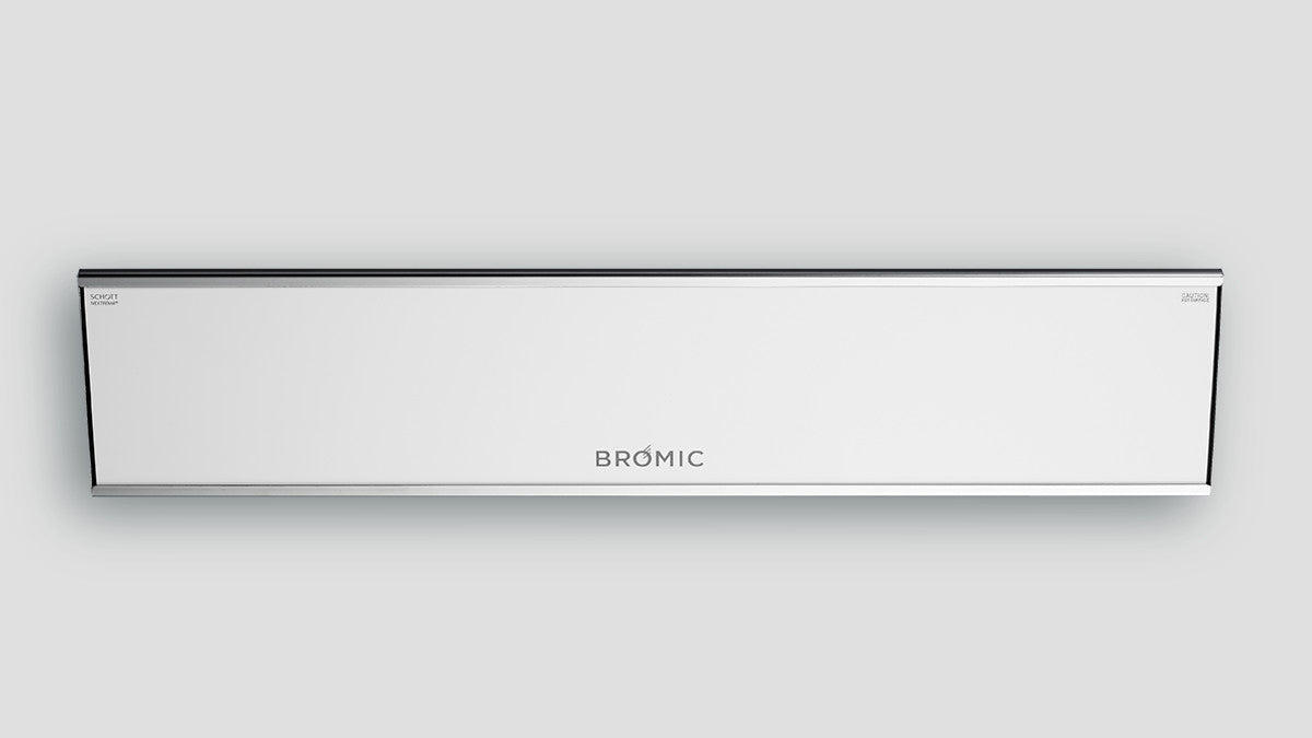 Bromic Platinum Smart-heat Electric Heater White Off