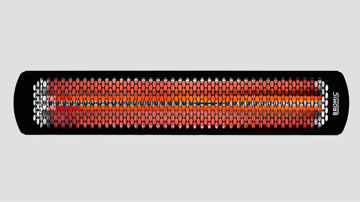 Bromic Tungsten Smart-Heat Electric Heater On
