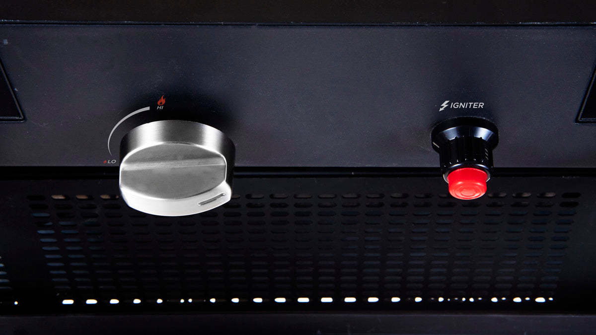 Bromic Tungsten Smart-heat Portable Heater Controls Closeup