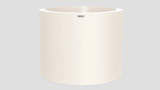 Cylindrus 800 Ivory, 1000 x 1000 x 800 mm
