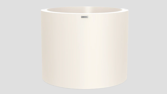 Cylindrus 800 Ivory, 1000 x 1000 x 800 mm