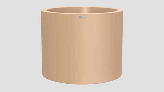 Cylindrus 800 Tan, 1000 x 1000 x 800 mm