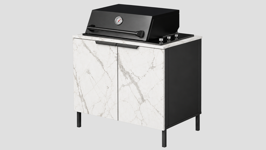 Q-Boo Stone 100 BBQ with Daze Dekton – 1000 x 650 x 900 mm