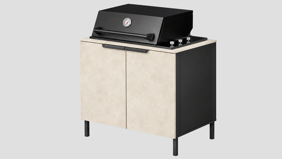 Q-Boo Stone 100 BBQ with Nacre Dekton – 1000 x 650 x 900 mm