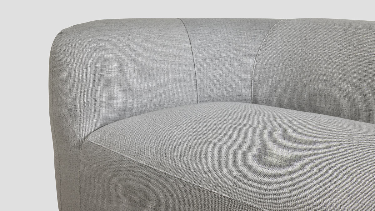 Cambridge Double Right Arm Section Nimbus Closeup