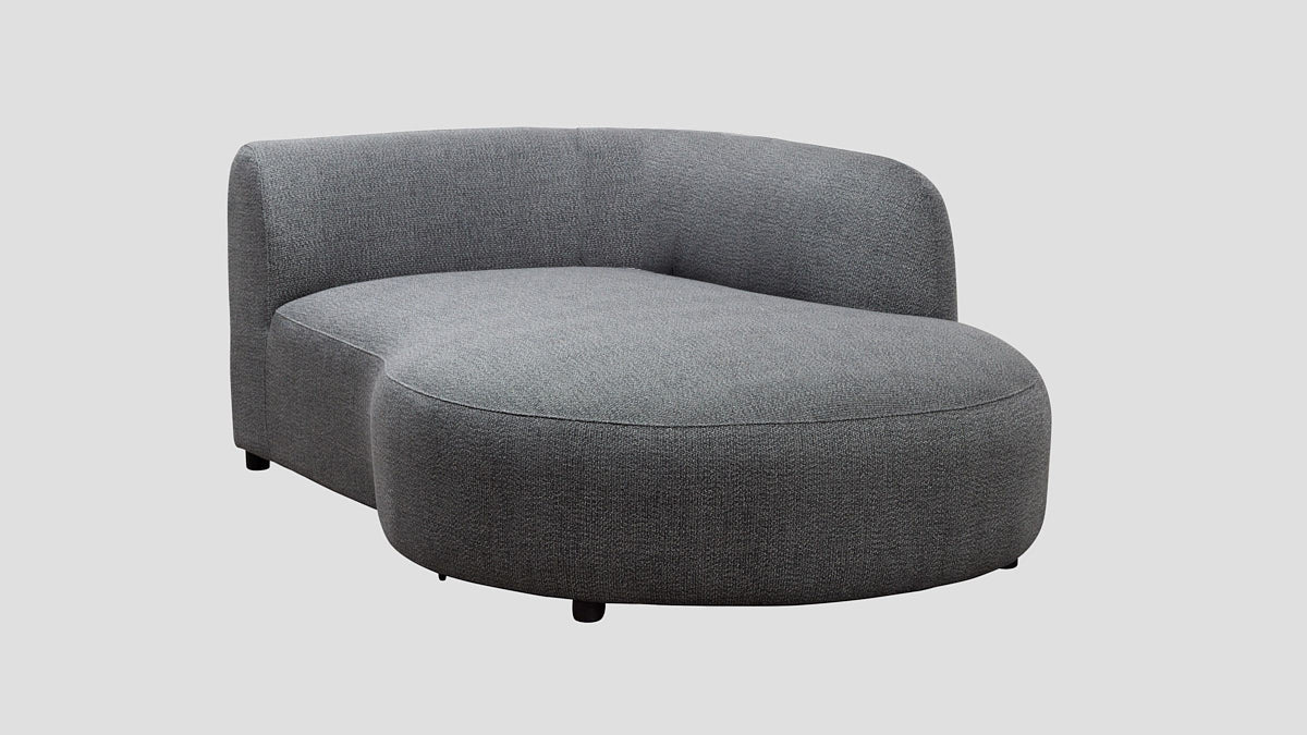 modular outdoor sofa section front view