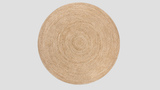 Corfu Outdoor Round Floor Rug in Sisal, 210cm diameter